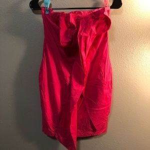 Fuchsia Bow Dress ***NOT FOR SALE